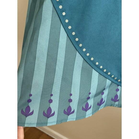 DisneyFrozen 2 Anna Coronation Ceremony Costume Halloween Dress Youth Sz 5/6 - Picture 3 of 7